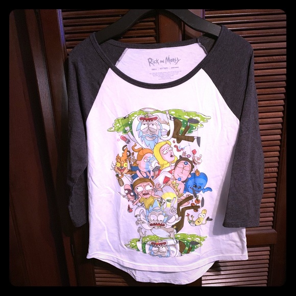 Hot Topic Other - Rick and Morty Shirt